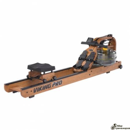 Гребной тренажер с водным сопротивлением FDF Horizontal Viking PRO Rower AR