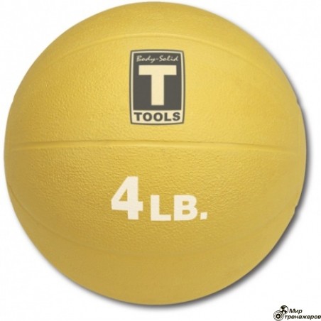 Медицинский мяч 4LB 1.8KG YELLOW