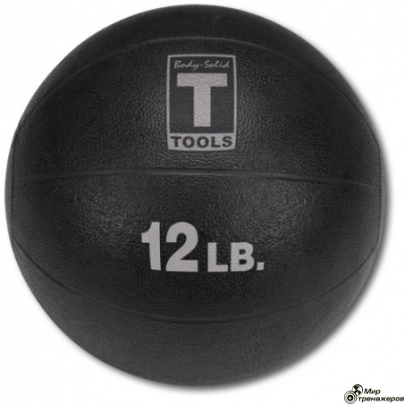 Медицинский мяч 12LB 5.4KG BLACK.