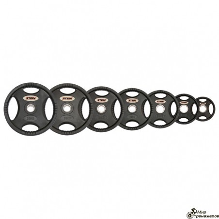 Профессиональные диски для штанг. Stein Black Plate.