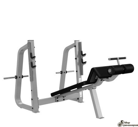 Олимпийская скамья с уклоном вниз Olympic Decline Bench Precor