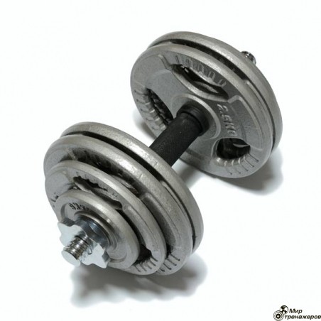 Наборная гантель 15,5 кг. FitLogic Hammer Finished Dumbbell 15,5 kg.