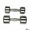 Хромированные гантели. Stein Рrofessional chrom dumbbell.